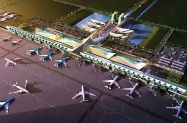 Cambodia's new airport.