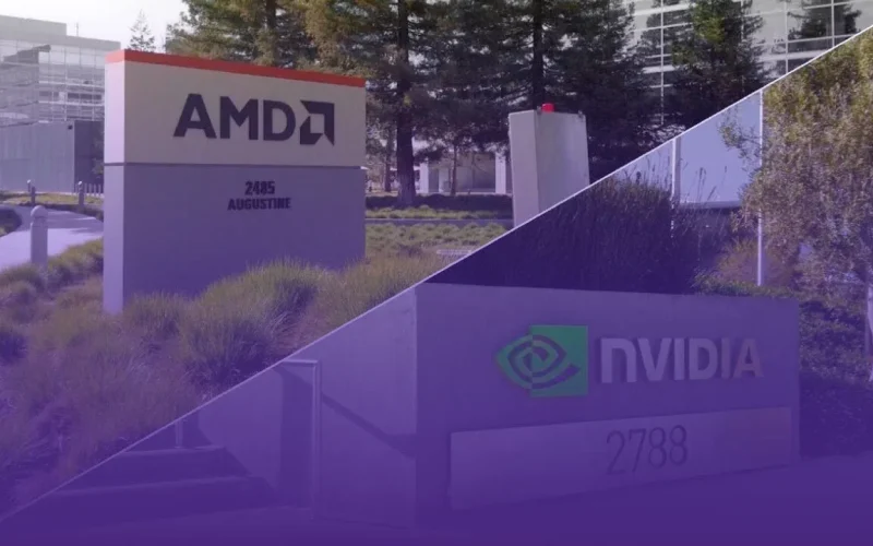 AMD Stock and NVDA Stock.
